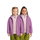 Jack Wolfskin Winterjacke Iceland 3in1 (wasserdicht, winddicht, mit Fleece-Innenjacke) 2026 violett/pink Kinder (104-152)
